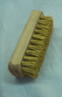 Cepillo de mano para lavar, de madera